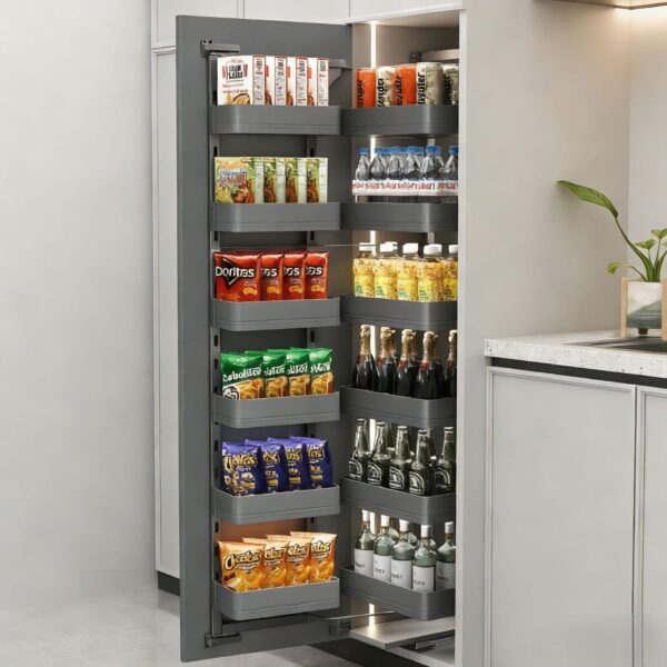 Aluminum Tall Pantry