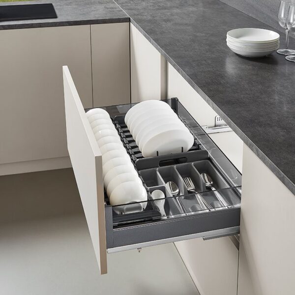 Pull Out Drawers-Glass (Bowl & Dish)