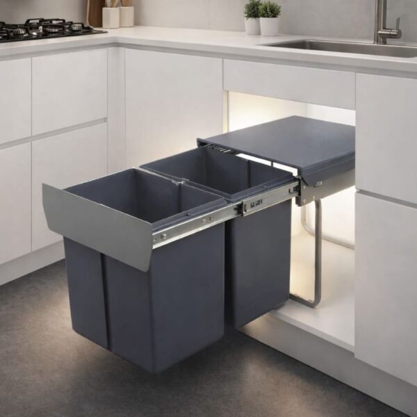 Aluminum Waste Bin